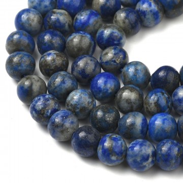 Lapis Lazuli perler 8 mm