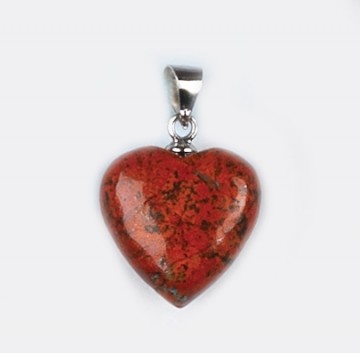 Crimson Cuptite hjerteanheng 15 mm