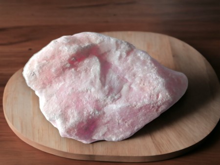 Hemimorfitt rosa råstein 100x50 mm