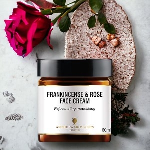 Frankincense og rose ansiktskrem 60 mg